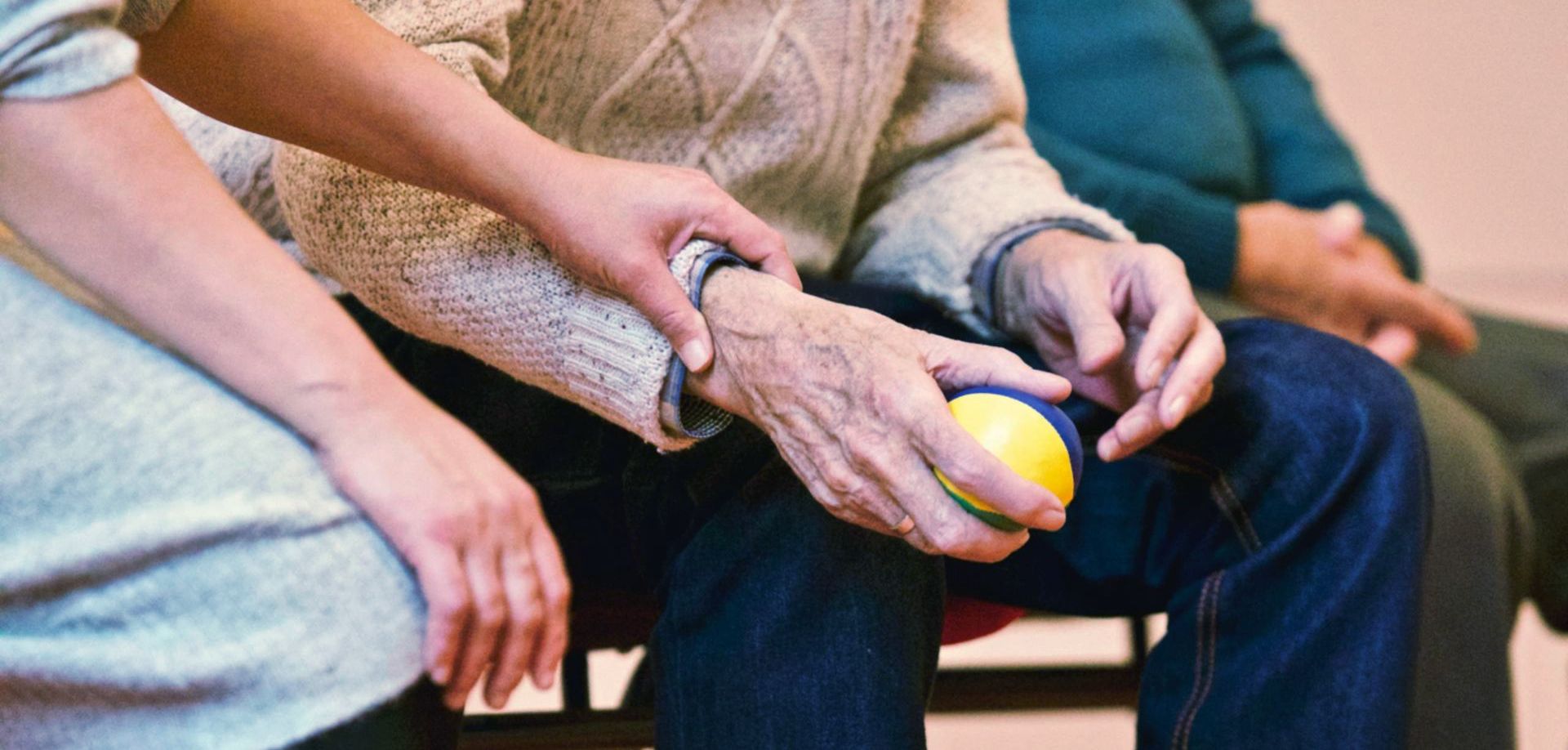 Senior enjoying time at home